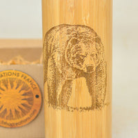 Bamboo Thermos BEAR | Litha Creations France