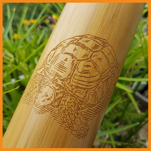 Turtle Wood Thermos for Wisdom and Knowledge