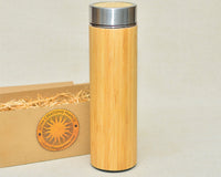 25 pcs XL Wood Thermos Both Sides Engraved IMAGE