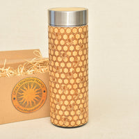 MY HONEY Wood Thermos Vacuum Flask - litha-creations-france