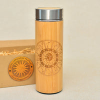 CONSTELLATIONS Wood Thermos Insulated Water Bottle