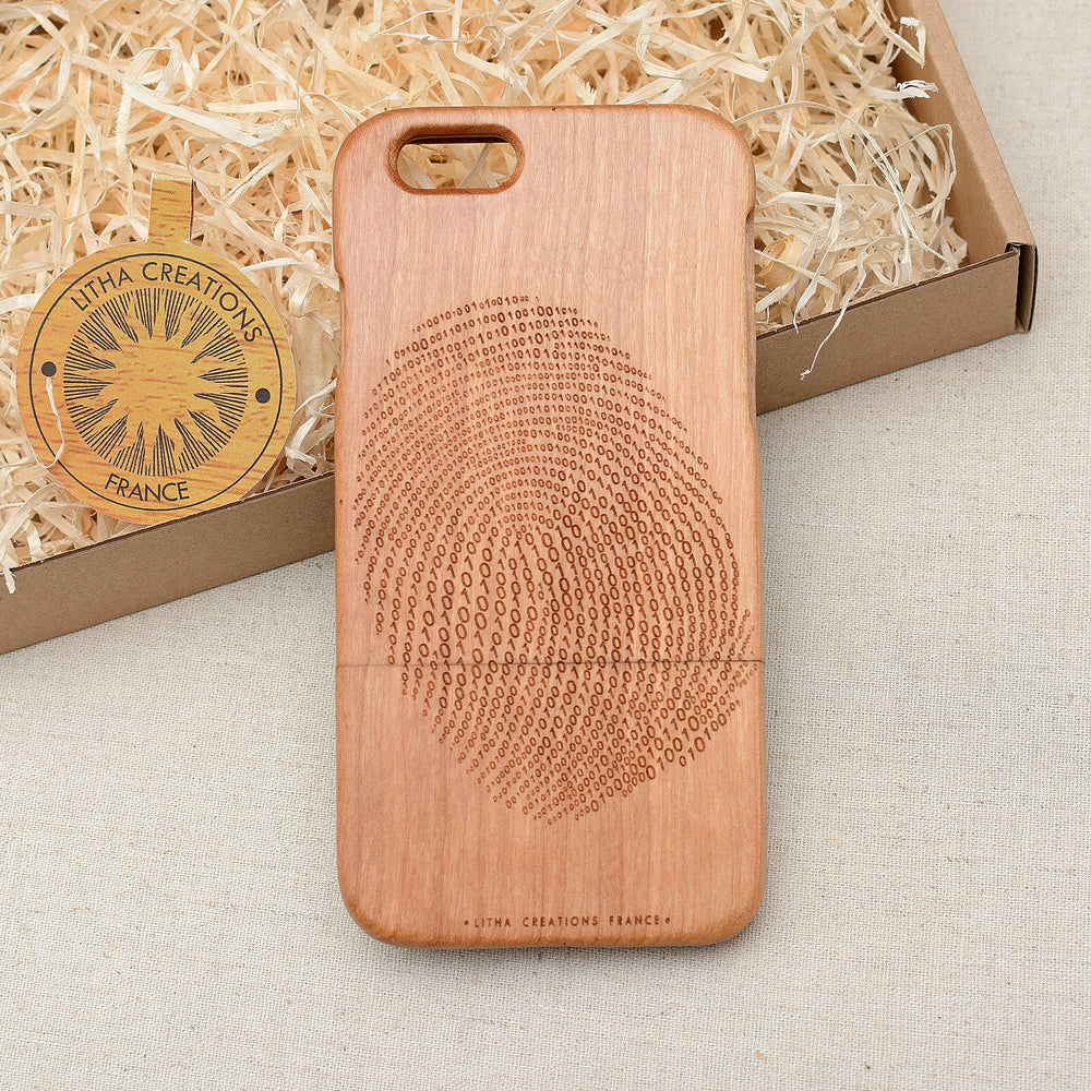 DIGITAL PRINT Wood Phone Case Science