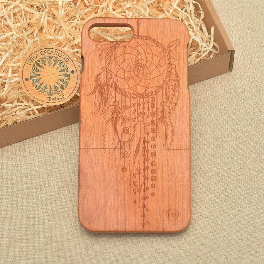 DREAMCATCHER Ethnic Folk Wood Phone Case