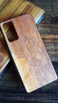 MAGIC FOREST Mushroom Wood Phone Case