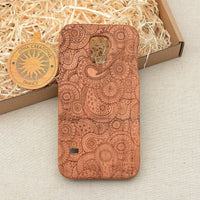PAISLEY Wood Phone Case Psychedelic
