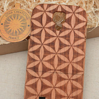 VERSO FLOWER OF LIFE Sacred Geometry Wood Phone Case