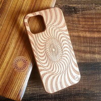 WHIRLPOOL Geometric Wood Phone Case