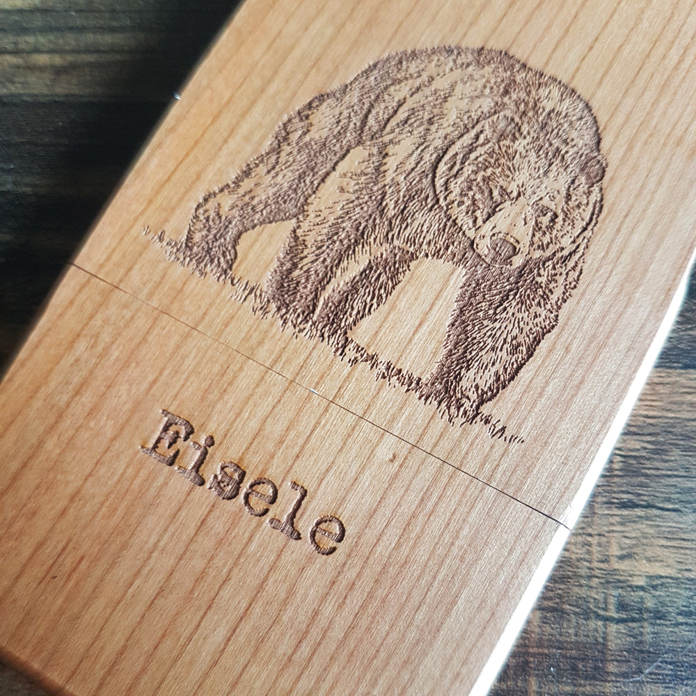 BEAR Wood Phone Case Animals