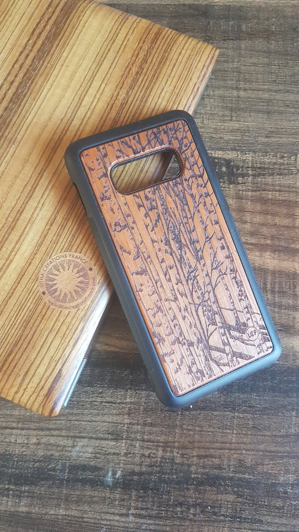 BIRCH STANDS Wood Phone Case Nature