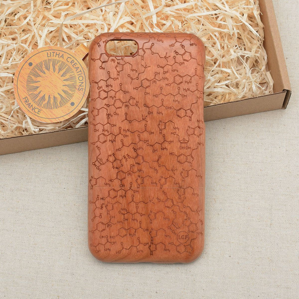 CHEMISTRY Wood Phone Case Science
