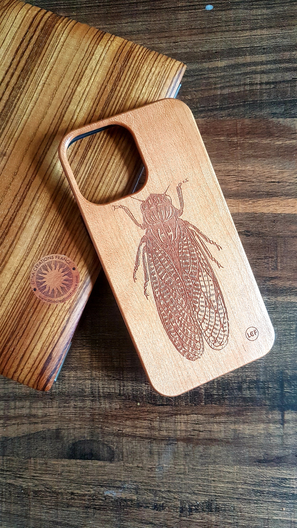CIGALE Wood Phone Case Insects