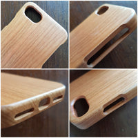 LiQUIDATION SALE Plain Wood Phone Case for Huawei P20 CHERRY