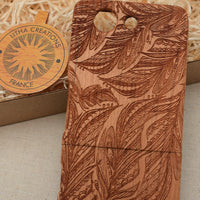 FEATHERY Psychedelic Wood Phone Case