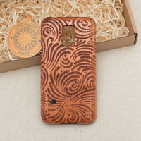 BRUSH STROKES Psychedelic Wood Phone Case