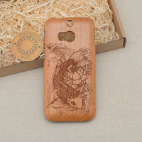 KOI FISH Wood Phone Case Animals