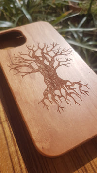 TREE OF KNOWLEDGE Wood Phone Case Nature