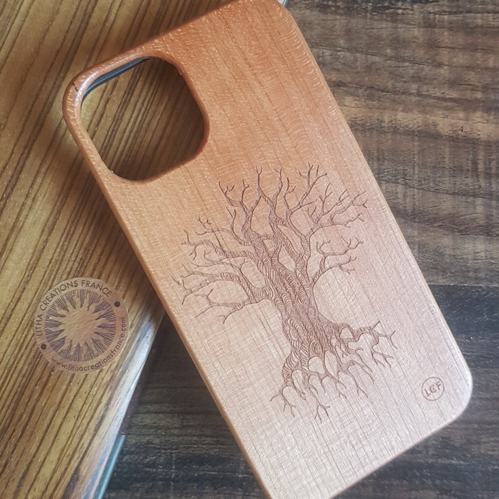 TREE OF KNOWLEDGE Wood Phone Case Nature